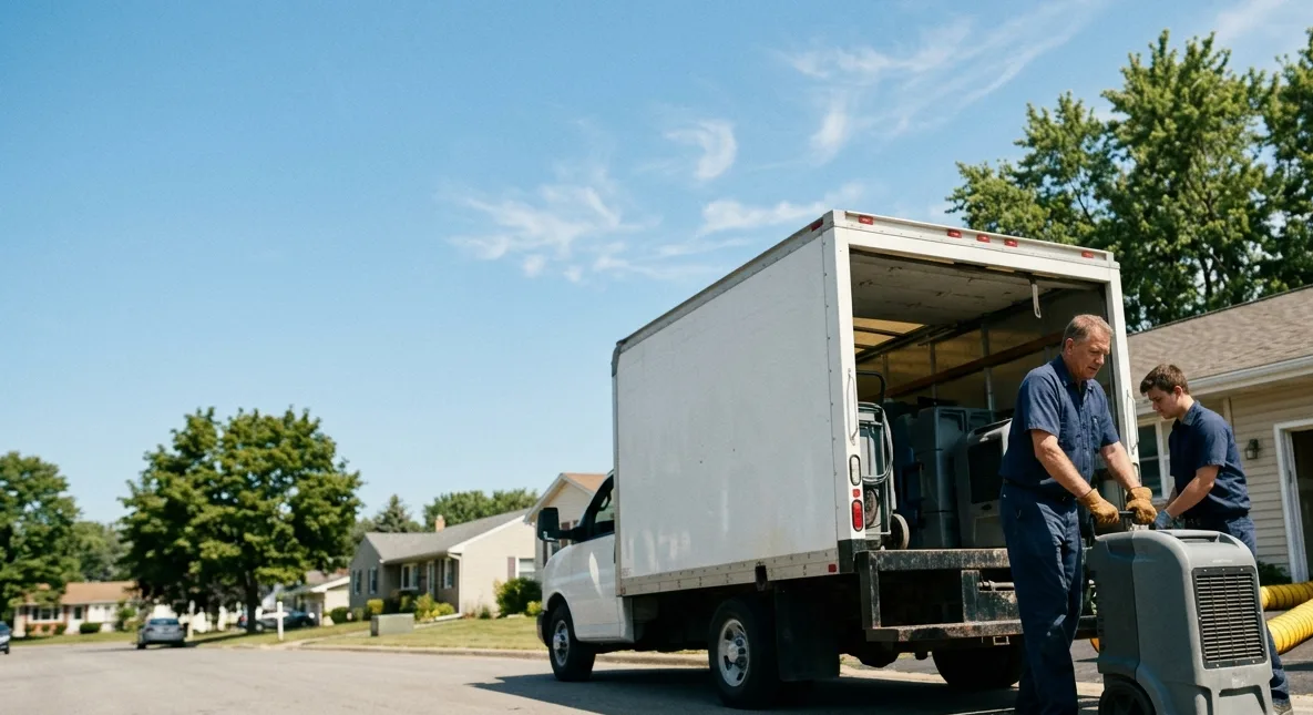 Water Damage Cleanup in Oakville, IA near me